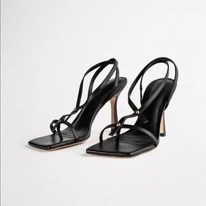 BLACK Tony Bianco Lilly Nappa heel